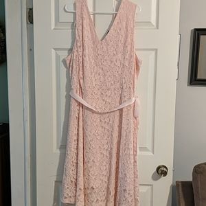 Lace Lane Bryant midi dress
